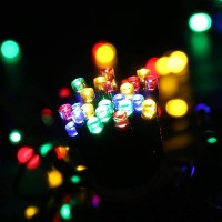 Joomer Solar Christmas Lights, 105Ft 300 Led 8 Modes Solar String Lights Waterproof Fairy Tree Lights For Garden, Patio, Fence, Balcony, Outdoors (Multicolor)