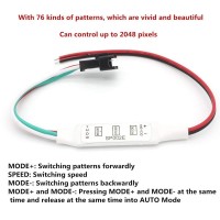 Wesiri 241 Leds 9 Rings Ws2812B 5050 Rgb Led Ring Lamp Light Individually Addressable Full Dream Color Dc5V With Mini Controller