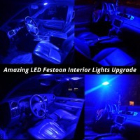 Alla Lighting 41mm42mm 578 2112 2122 LED Festoon Bulbs 10000K blue CANBus Interior Dome Map Trunk Step Courtesy Lights Lamps This listing features one pair 2 pieces super extremely bright festoon 41mm42mm 578 2112 led lights bulbs with high power ETI SMD 