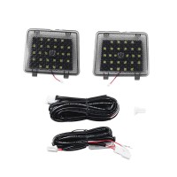 Features 1The LED ligts are off when the tailgate is closed it is on when the tailgate is opened 2Night effect LED light can illuminate in the dark night convenient for picking things up and camping 3Touch sensing The light can be turned off manually and 