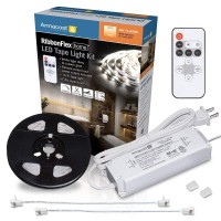 Armacost Lighting 421503 Ribbon Flex Home Dim To Warm Led Tape Light Kit With Remote, 16 Ft