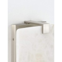 Progress Lighting Led Alabaster Stone Brushed Nickel Ada Wall Sconce 8.50X8.00X8.00