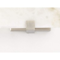 Progress Lighting Led Alabaster Stone Brushed Nickel Ada Wall Sconce 8.50X8.00X8.00