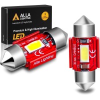 Alla Lighting 31mm DE3021 DE3022 7065 LED Festoon Bulbs 6000K Xenon White CANBus Interior Dome Map Trunk Step Courtesy Lights Lamps This listing features one pair 2 pieces super extremely bright festoon 31mm DE3021 DE3022 led lights bulbs with high power 