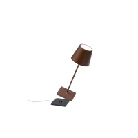 Zafferano Poldina Mini Table Lamp (Color: Rust)