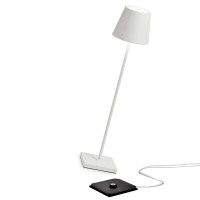 Zafferano Poldina Pro Xxl Floortable Lamp White