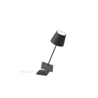 Zafferano Poldina Mini Table Lamp Dark Grey