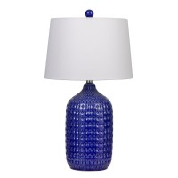 150W Adelaide ceramic table lamp with taper drum linen hardback shade Priced and sold as pairs