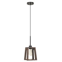 60W Biel wood pendant Edison bulb NOT included