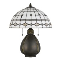 60W x 2 tiffany table lamp