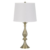 Description150W 3 way Pori metal table lamp with taper drum linen hardack shade Priced and sold as pairs