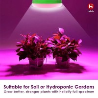 Helloify Br30 Led Plant Grow Light Bulb 9W Diy Horticulture Indoor Gardening Growing Light For Plants Flowers Greenhouse Indo