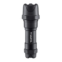 Varta Indestructible F10 Pro 6 Watt Led Torch/Work Light, Incl. 3X Aaa Longlife Power Batteries, Waterproof And Dust-Resistant, Absorbs Impact, Anodised Aluminium Casing, Black