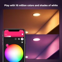 Philips Hue White And Color Ambiance Smart Retrofit Recessed Downlight 4