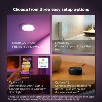 Philips Hue White And Color Ambiance Smart Retrofit Recessed Downlight 4