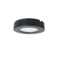 Nora Lighting Nmp-Led27B Josh Led Puck Light, 12 Volts (Black, 2700K)