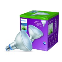 Philips Led Plant Grow Light Bulb Par38, 1325 Lumen, Daylight (5000K), 15.5W, E26 Base, Title 20 Certified, 1-Pack