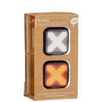 Knog Blinder Twinpack X Front And Rear Light Kit Adult Unisex Black One Size