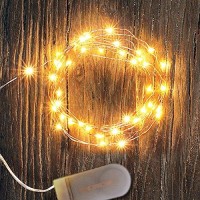 Oakhaomie 6 Pack 10Ft3M Led Starry String Lights 30 Micro Leds On Copper Wire 2Pcs Cr2032 Batteries Required And Included For