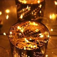 Oakhaomie 6 Pack 10Ft3M Led Starry String Lights 30 Micro Leds On Copper Wire 2Pcs Cr2032 Batteries Required And Included For