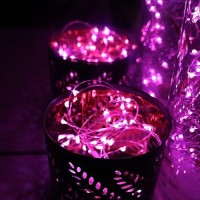 Oakhaomie 6 Pack 10Ft3M Led Starry String Lights 30 Micro Leds On Silvery Copper Wire 2Pcs Cr2032 Batteries Required And Inclu