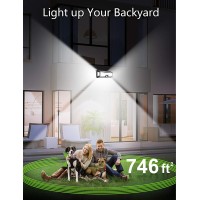 Solar Outdoor Lights - Motion Sensor 4000Lm 268 Leds Solar Security Light Ip65 Waterproof Led Lights Super Bright Solar Wireless Wall Lights With 3 Optional Modes And 4Wide Angle (2 Pack)