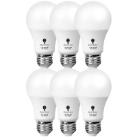 Bluex Bulbs 12 Volt Light Bulb 12V Led Bulb A19 6W 3000K Warm White E26 Low Voltage Light Bulbs 570Lm (50Watt Equivalent) Rv Camper Marine, Solar Battery System Lighting 6 Pack