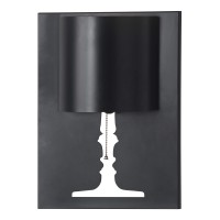 Dream wall lamp is the modern version of a classic design in either white or black Each version has delicate laser cut silhouette design to ceramic wall mount with a pull chain switch detail and matching shade Bulbs not included Bulbs sold separately Max 