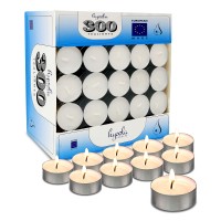 Hyoola Tea Lights Candles 300 Bulk Candles Pack Tea Candles Unscented European Made Tealight Candles