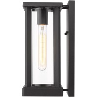 Z-Lite 1 Light Outdoor Wall Sconce 586S-Bk