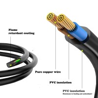 Qofowin 4 Wire Waterproof Connector 4 Pin Male Female Plug Led Connector With 16Awg Ip68 20Cm Extension Cable For Car Boat Tru