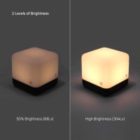 Mooas Rechargeable Timer Led Nightlight 5,15,30 And 60 Minutes Time Management, Timer, Nightlight Timer, Led Nightlight, Timer For Kids, Nursing Light (Light Brown)