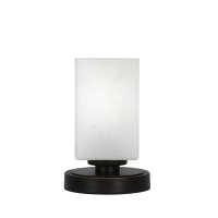 Luna Accent Table Lamp Shown In Dark Granite Finish With 4