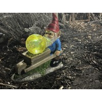 Vp Home Garden Gnomes For Outdoor Decoration - Solar Powered Garden Gnome Light - Durable Light Statue Decorations For Your Lawn, Yard, Patio Or Pathway - Ideal Christmas Gift Or Decor