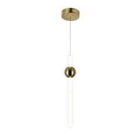 Led Mini Pendant With Brass Finish