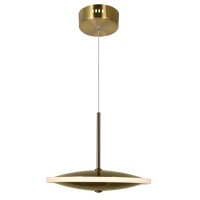 Led Mini Pendant With Brass Finish