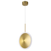 Led Mini Pendant With Brass Finish