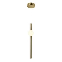 Led Mini Pendant With Brass Finish