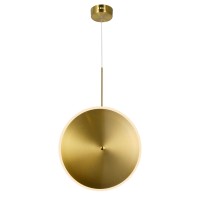 Led Pendant With Brass Finish