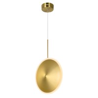 Led Mini Pendant With Brass Finish