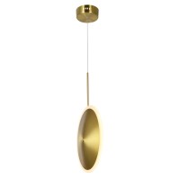 Led Mini Pendant With Brass Finish