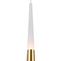 Led Multi Light Pendant With Satin Gold Finish