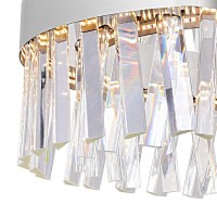 Led Chandelier With Chrome Finish Chandeliers