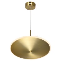 Led Pendant With Brass Finish