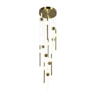 Led Pendant With Brass Finish