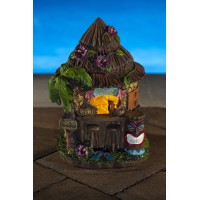 Vp Home Tiki Hut Solar Light For Home And Outdoor Decor Tiki Hut Solar Powered Flickering Led Garden Light Backyard Tiki Hut Ba