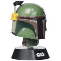 Paladone Star Wars Bobba Fett 3D Bdp | Officially Licensed Disney Mandalorian Iconic Character | Empire Strikes Back | Bright Night Light Or Desk Lamp, Green