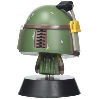 Paladone Star Wars Bobba Fett 3D Bdp | Officially Licensed Disney Mandalorian Iconic Character | Empire Strikes Back | Bright Night Light Or Desk Lamp, Green