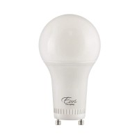 Euri Lighting Ea19-11W2040Eg-2 2-Pack Led A19 Bulb, 4000K (Bright White), Dim, 11W (75W) Equivalent 1100Lm, 220 Beam Angle, Gu24 Base, Ul & Energy Star Listed, Enclosed & Damp Rated