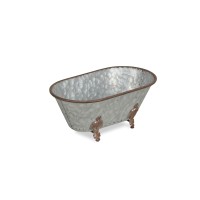 Accent your home and space with a wonderful dcor piece Stylish dcor pieces have found their way onto entryway tables dining tables shelves and any space that needs a finishing touch or bit of flair This piece features a farmhouse styled bathtub With its g